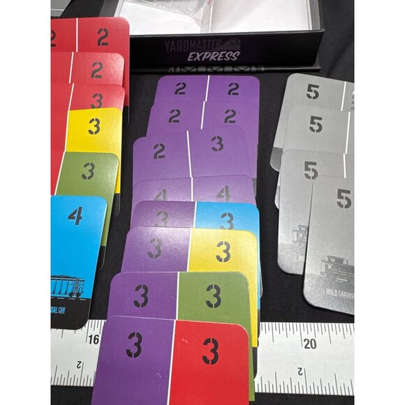 David Shorts Yardmaster Express Strategy Card Game Complete By Crash Games - Picture 15 of 16